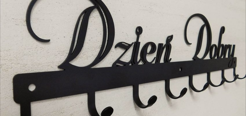 Designerskie wieszaki